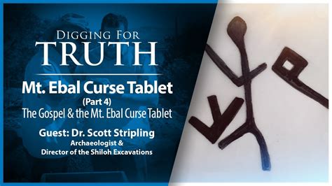 The Mount Ebal Curse Tablet: Examining the Tablet's Engravings
